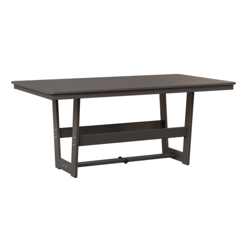 Hudson - 40" x 70" Rectangle Table - Hammered Top