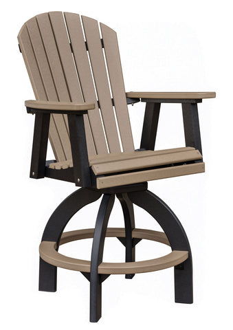 Comfo-Back Swivel Bar Chair-Berlin-Gardens-Outdoor-Furniture-Amish