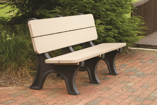 Park Bench-Berlin Gardens-Poly-Outdoor/Patio Furniture-Amish made