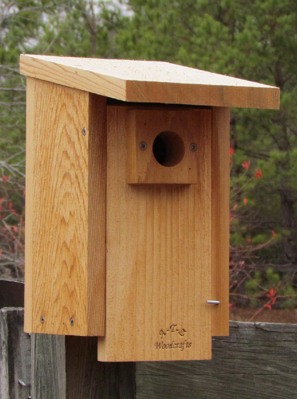 Standard Bluebird Nestbox/Roost Box-cedar-bluebird-nestbox-usa