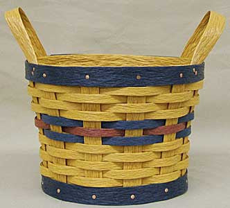 8" 2 - Handle Basket Sleeve - Krasco Baskets